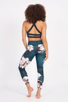 Dharma Bums Moonflower legging Sweat Society ethical activewear Canada USA