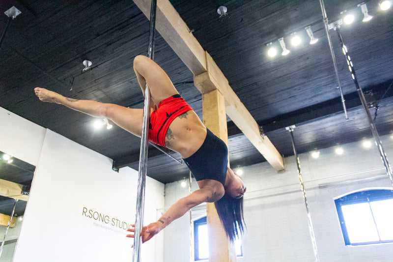 Jenna May - YYC pole and aerial dancer - Sweat Society