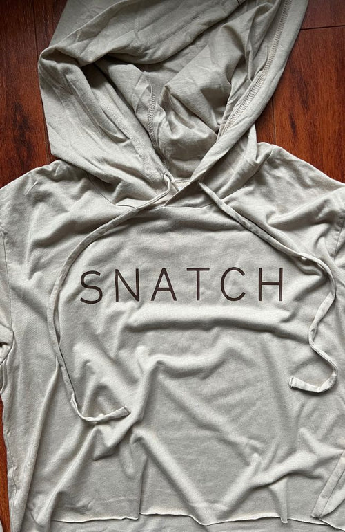 SNATCH - Long Sleeve Hooded Crop - More Colors