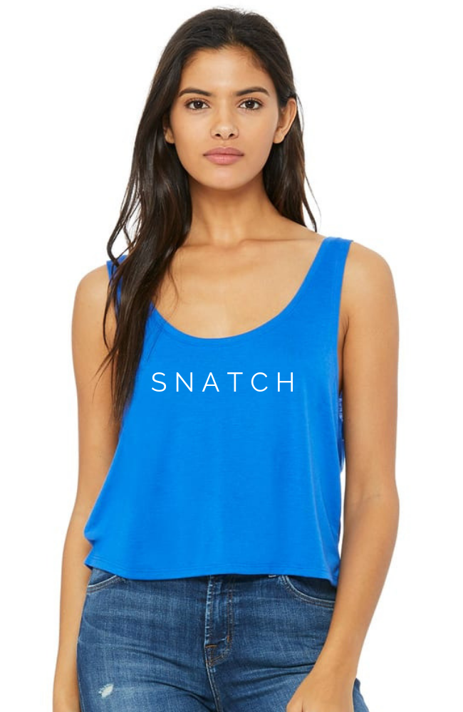 Sweat Society Ethical Activewear - LIFT collection - SNATCH Crop top Canada USA