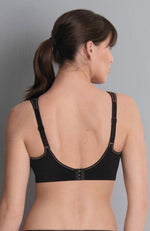 Women's full cup size sports bra for plus size 