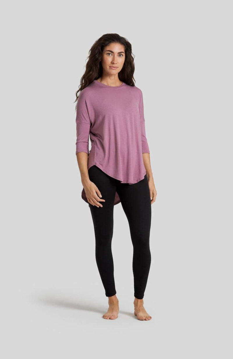Women's Mauve Ethical Top - made in canada