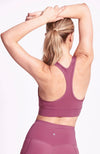 Rosewater Racerback Sports bra ethical activewear
