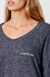 Women's Ethical long sleeve loose sweater