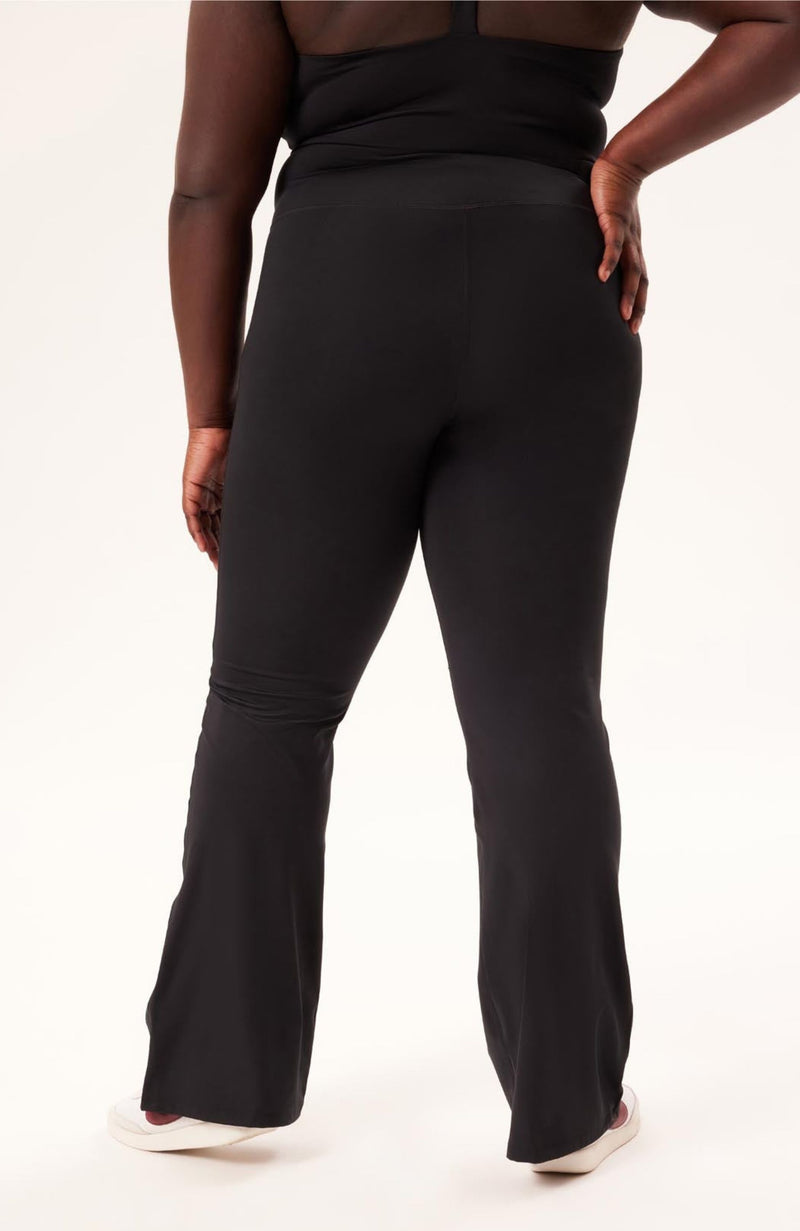 Girlfriend Collective Flare Legging black ethical activewear canada