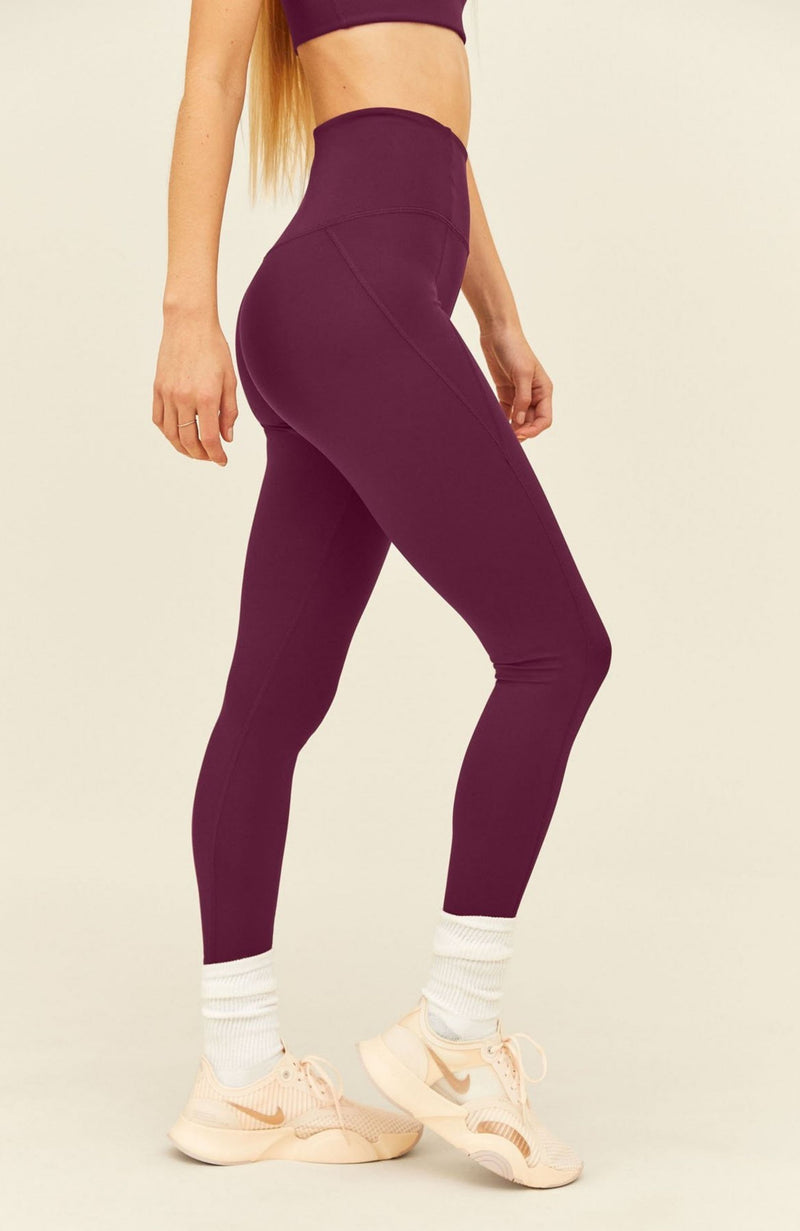 Girlfriend Collective High Rise Compressive Legging in Plum Size XS - $50 -  From Jacqueline