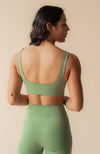 Ethical sustainable green girlfriend collective sports bra