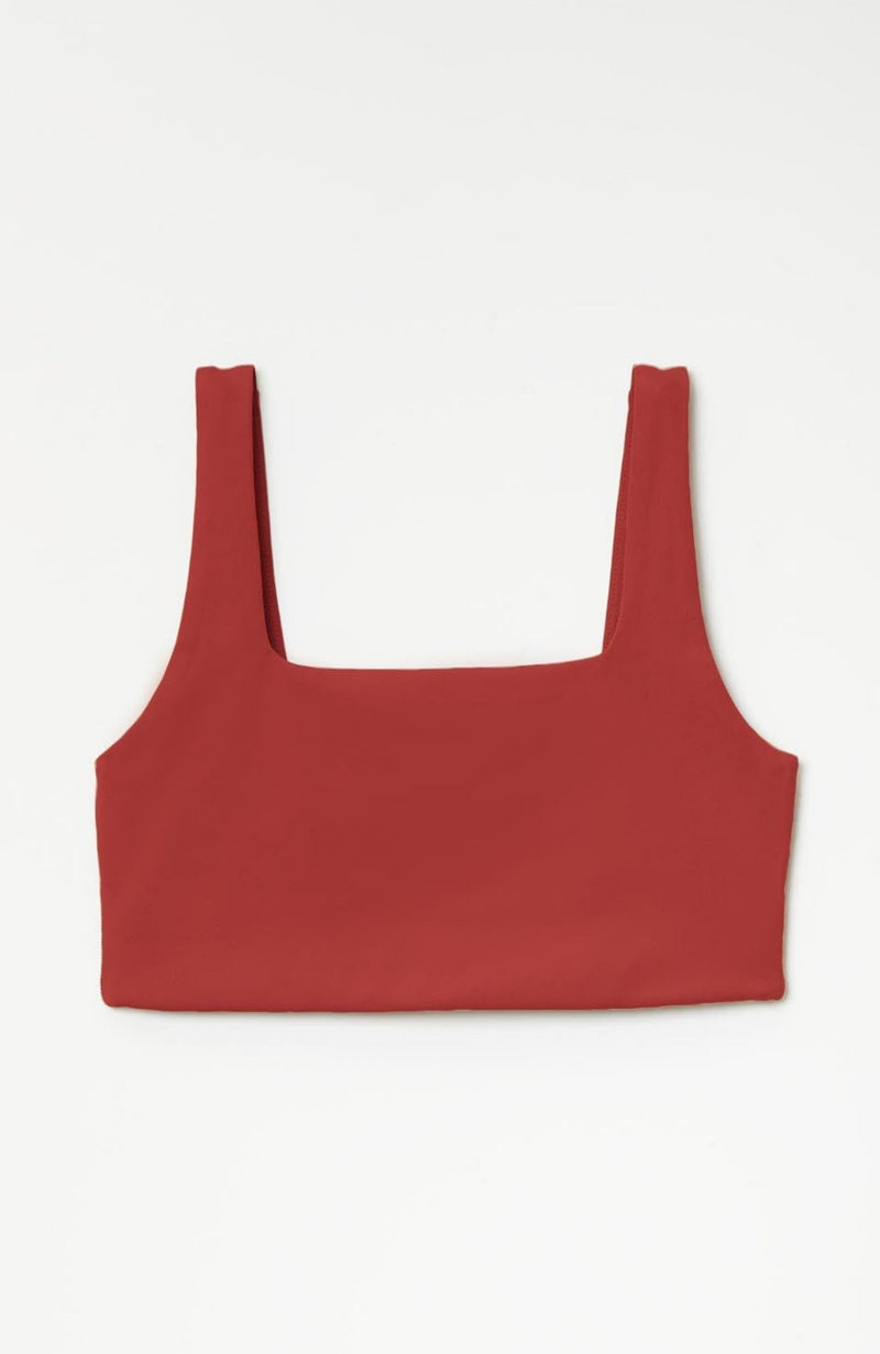 Girlfriend Tommy Sustainable Sports Bra Ember