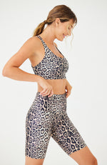 Leopard Sports Bra Onzie Ethical women's clothing