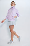 Made in canada fleece longsleeve lavendar loungewear womens top