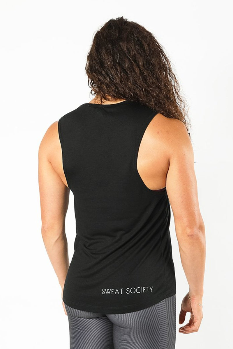 Sweat Society sally muscle tank ethical activewear canada usa