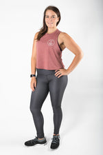 Sweat Society Cassie Racerback crop Ethical Activewear
