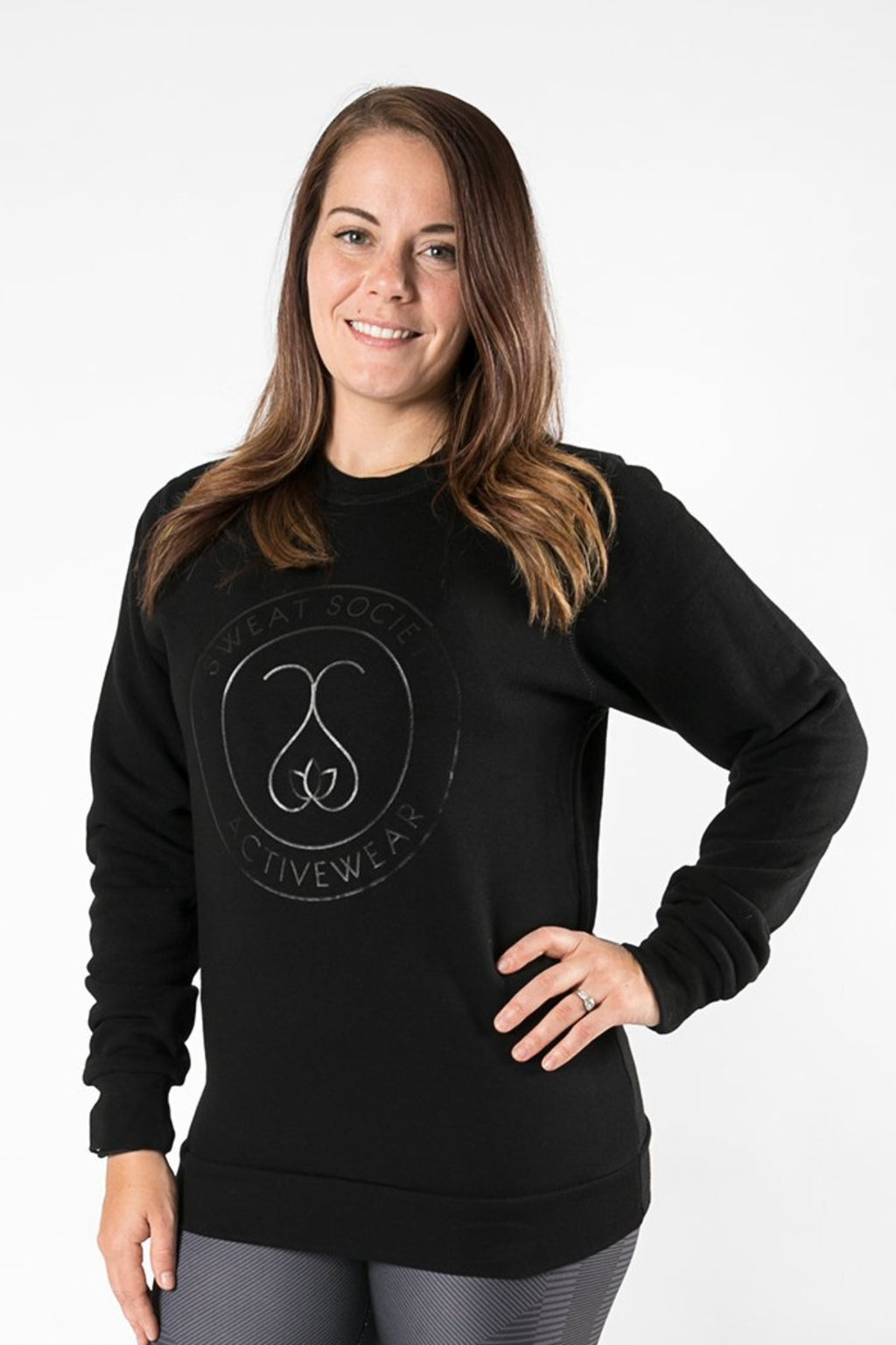 Sweat Society Colby  Bamboo Crewneck Ethical Activewear