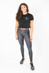 Sweat Society Cory Cropped Tee Ethical Activewear