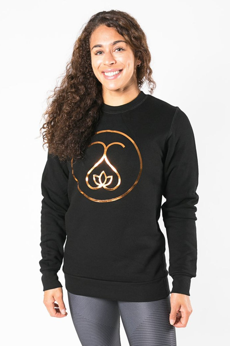 microBARBELL Cropped Crewneck