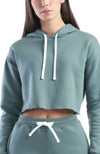 women's weighlifting made in canada crop hoodie