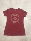 Lasso Women's Tee - Scarlet - Limited Edition