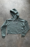 women's weighlifting made in canada crop hoodie